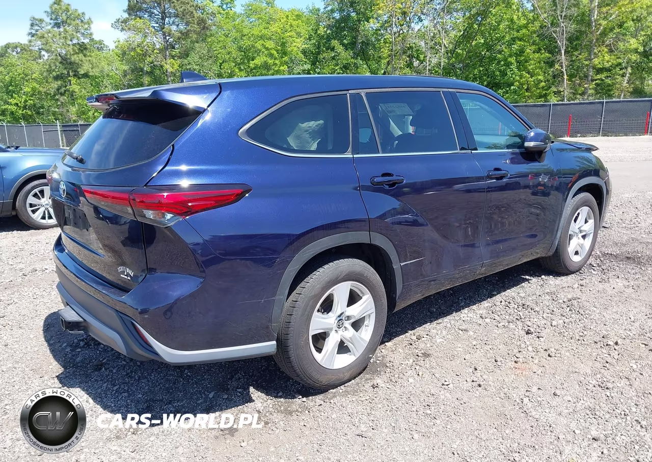 2021 Toyota Highlander L VIN:5TDCZRAH5MS534447 - 4