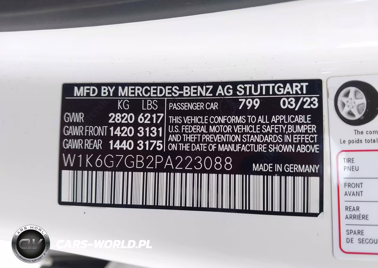 2023 Mercedes-Benz S 580 4Matic VIN:W1K6G7GB2PA223088 - 9