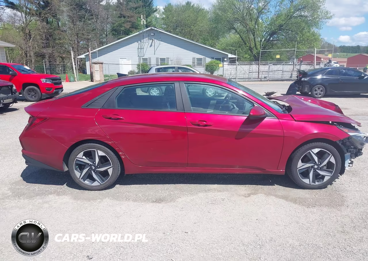 2023 Hyundai Elantra Sel VIN:KMHLS4AG0PU581458 - 14