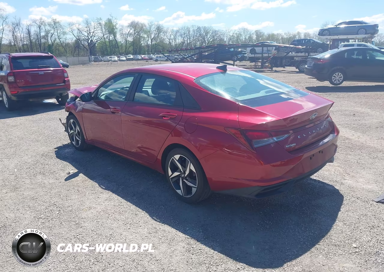 2023 Hyundai Elantra Sel VIN:KMHLS4AG0PU581458 - 3