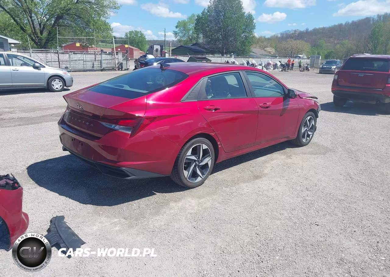 2023 Hyundai Elantra Sel VIN:KMHLS4AG0PU581458 - 4