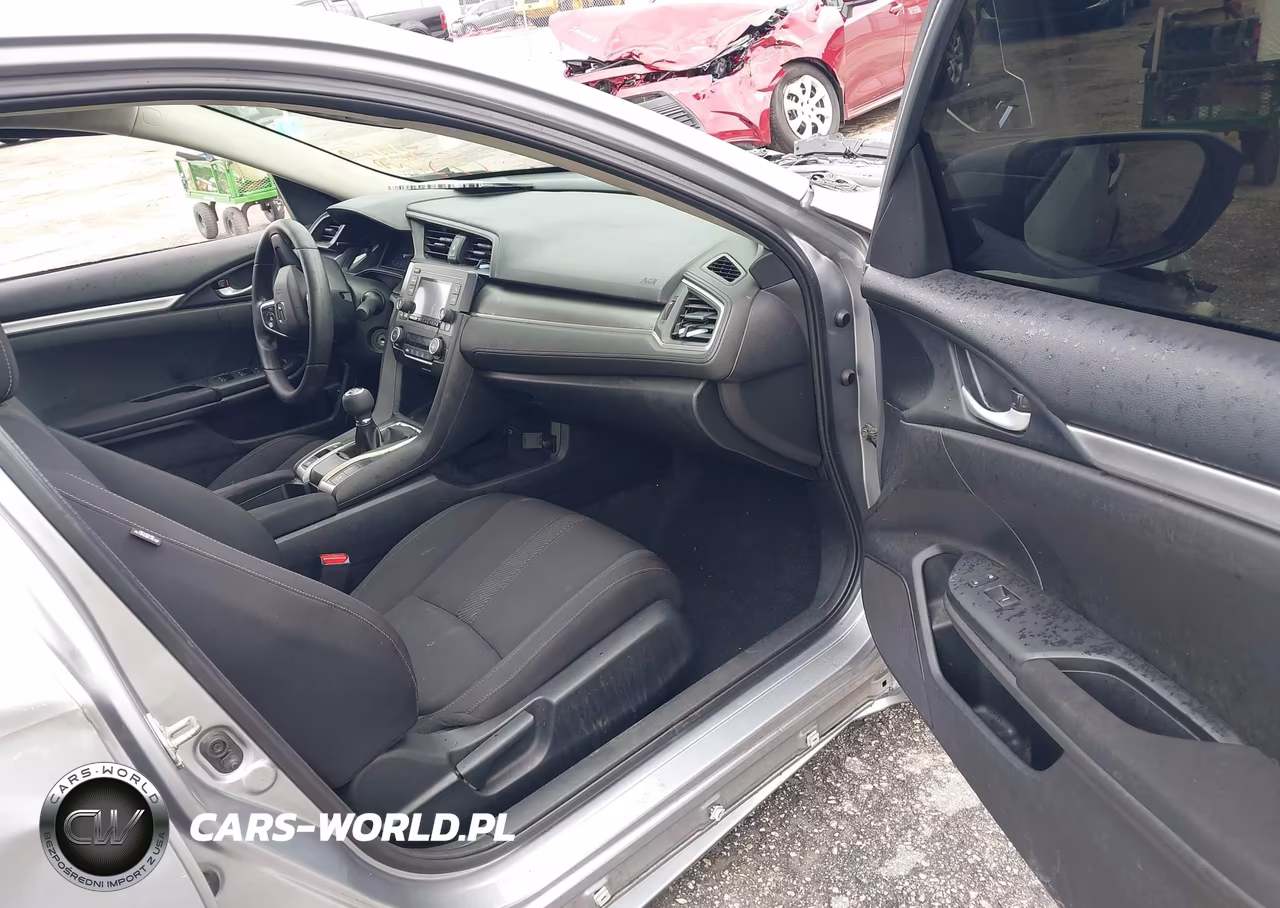 2018 Honda Civic Lx VIN:19XFC2E53JE035738 - 5