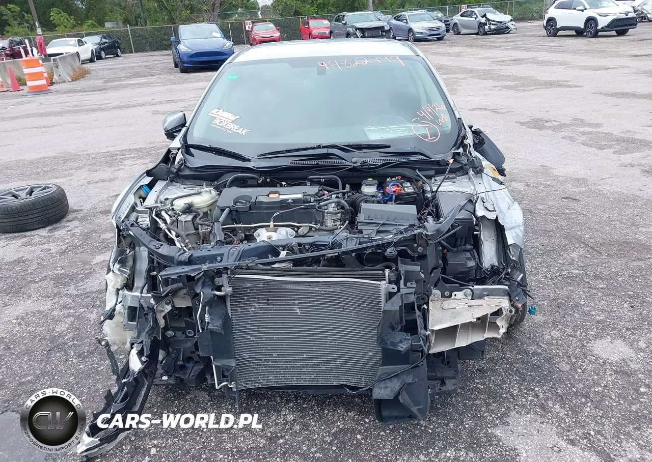2018 Honda Civic Lx VIN:19XFC2E53JE035738 - 6