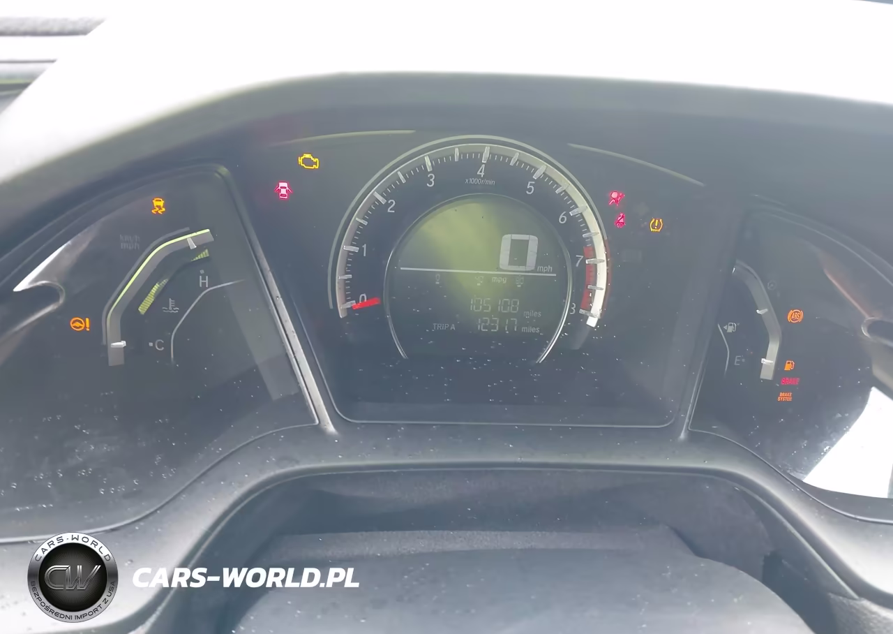 2018 Honda Civic Lx VIN:19XFC2E53JE035738 - 7