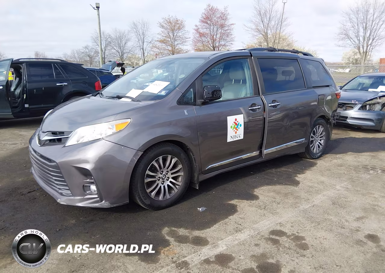 2018 Toyota Sienna Xle 8 Passenger VIN:5TDYZ3DC9JS939502 - 2