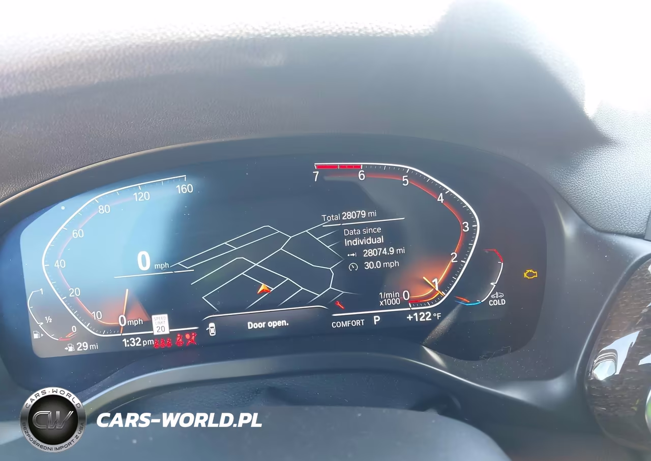 2022 BMW X3 xDrive30I VIN:5UX53DP08N9M81062 - 7