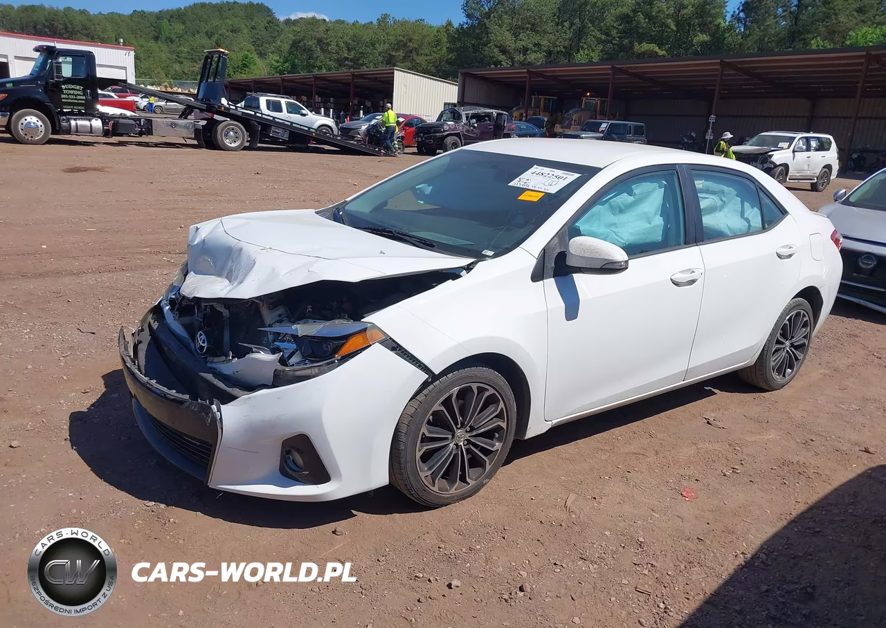 2015 Toyota Corolla S Plus VIN:2T1BURHE6FC449022 - 2