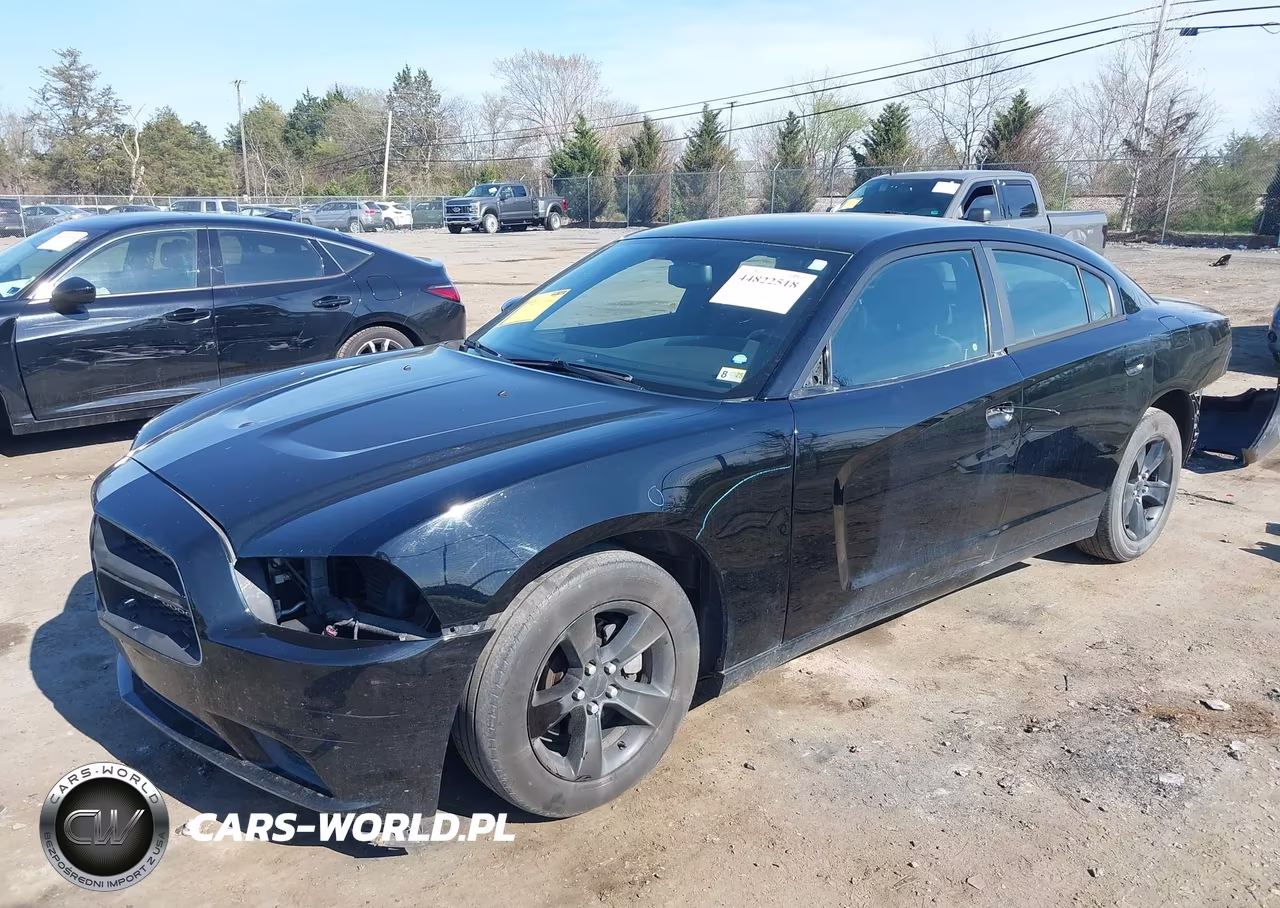 2013 Dodge Charger Se VIN:2C3CDXBG6DH614979 - 2