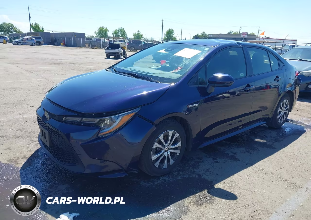 2021 Toyota Corolla Hybrid Le VIN:JTDEAMDE5MJ027758 - 2