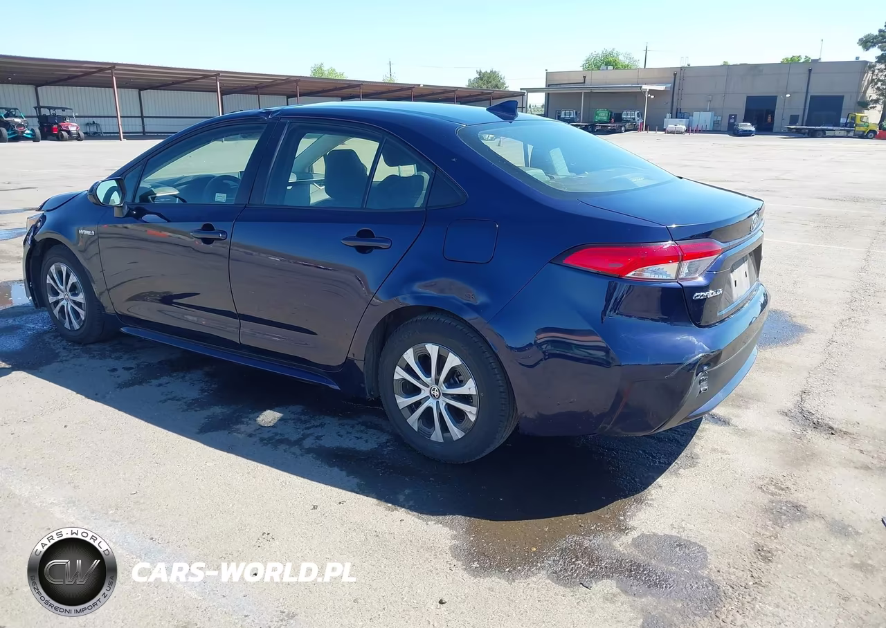 2021 Toyota Corolla Hybrid Le VIN:JTDEAMDE5MJ027758 - 3