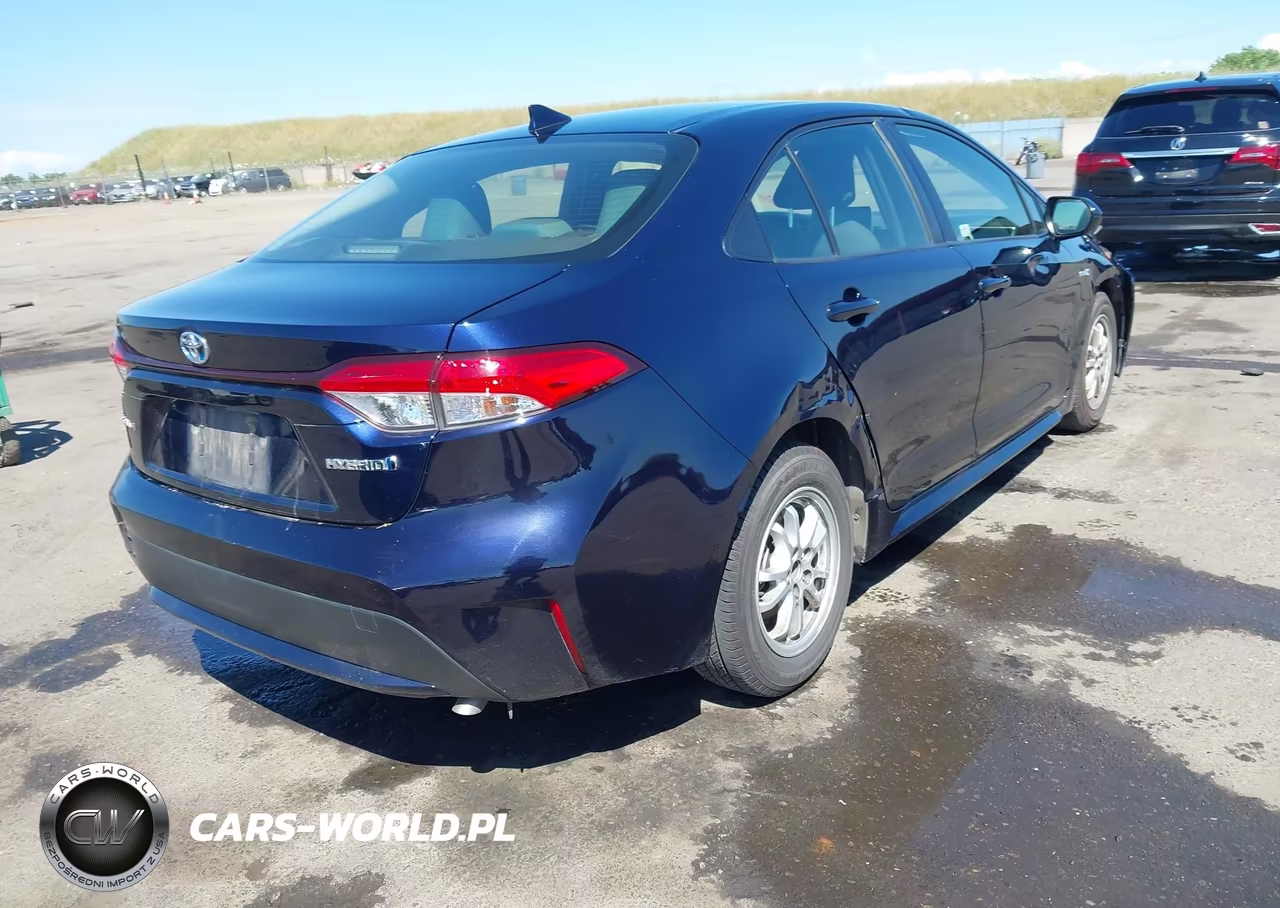 2021 Toyota Corolla Hybrid Le VIN:JTDEAMDE5MJ027758 - 4