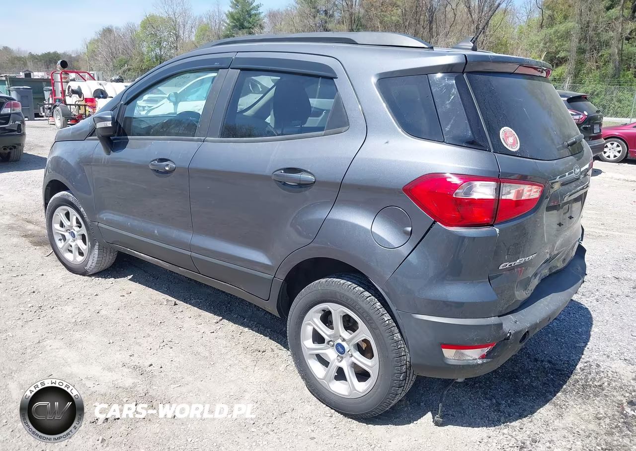2020 Ford Ecosport Se VIN:MAJ6S3GL3LC336112 - 3