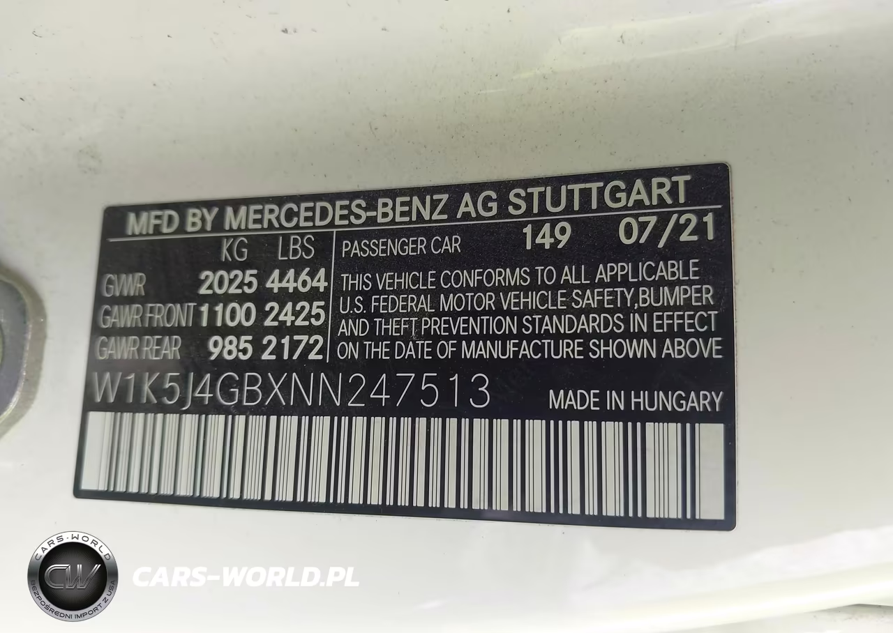 2022 Mercedes-Benz Cla 250 Coupe VIN:W1K5J4GBXNN247513 - 9