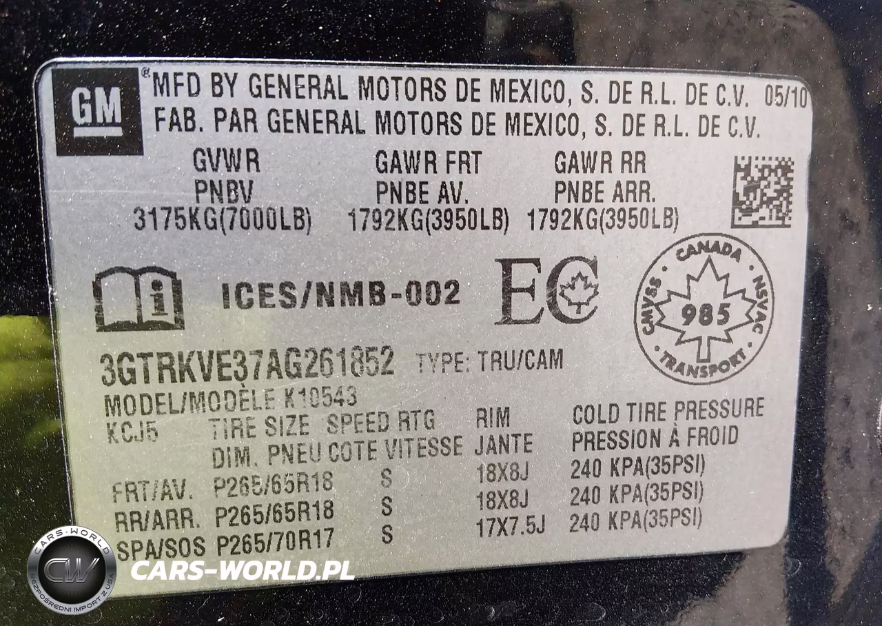 2010 GMC Sierra 1500 Sle VIN:3GTRKVE37AG261852 - 9