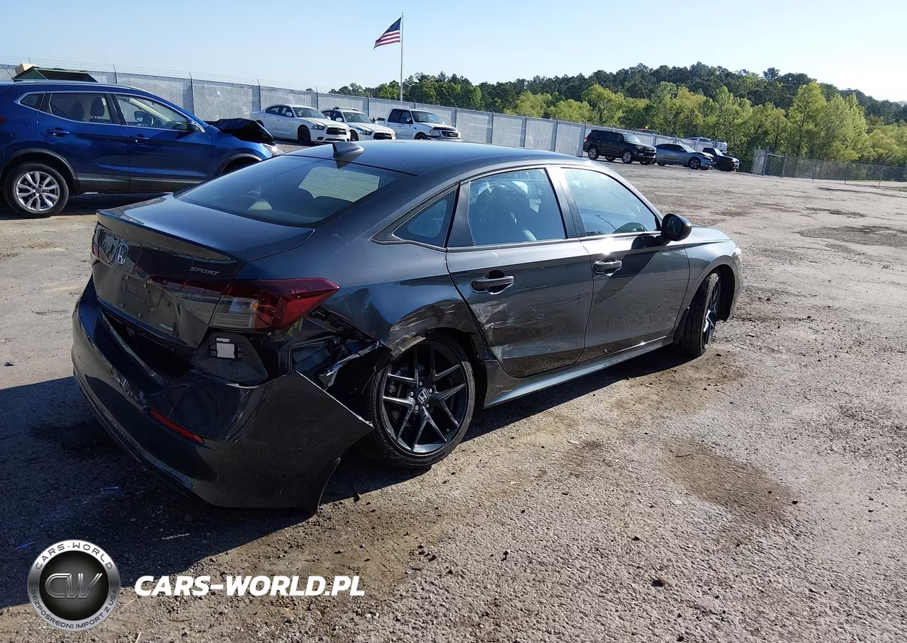 2025 Honda Civic Hybrid Sport-Sport Touring VIN:2HGFE4F86SH318026 - 4