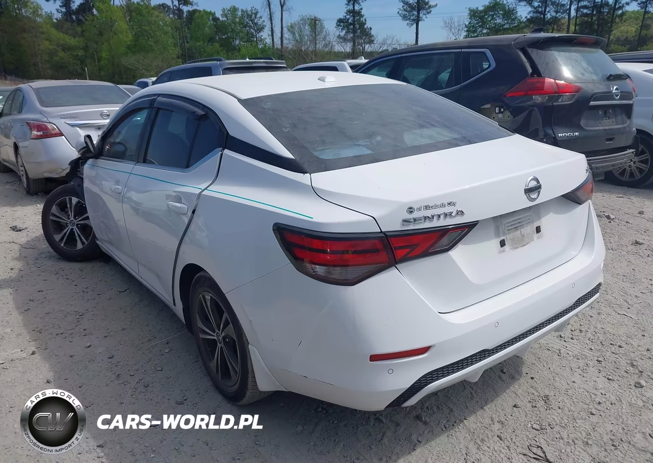 2020 Nissan Sentra Sv Xtronic Cvt VIN:3N1AB8CV0LY227920 - 3
