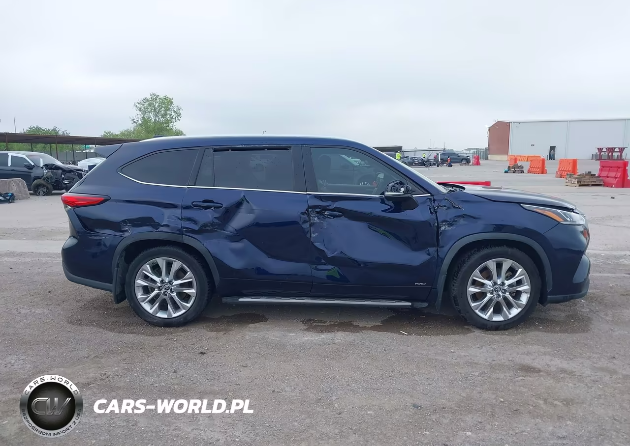 2022 Toyota Highlander Hybrid Limited VIN:5TDXBRCH8NS540716 - 13