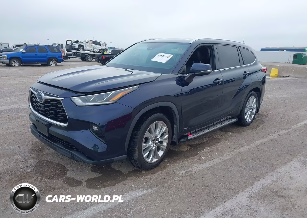 2022 Toyota Highlander Hybrid Limited VIN:5TDXBRCH8NS540716 - 2