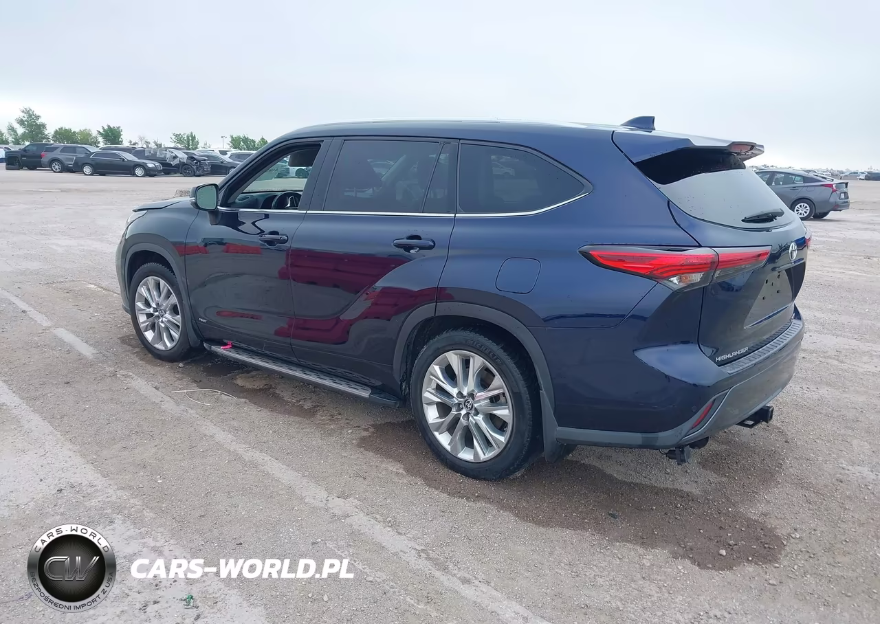 2022 Toyota Highlander Hybrid Limited VIN:5TDXBRCH8NS540716 - 3
