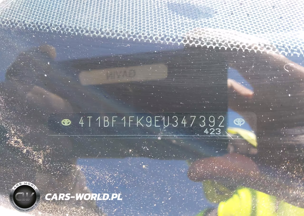2014 Toyota Camry Se VIN:4T1BF1FK9EU347392 - 17