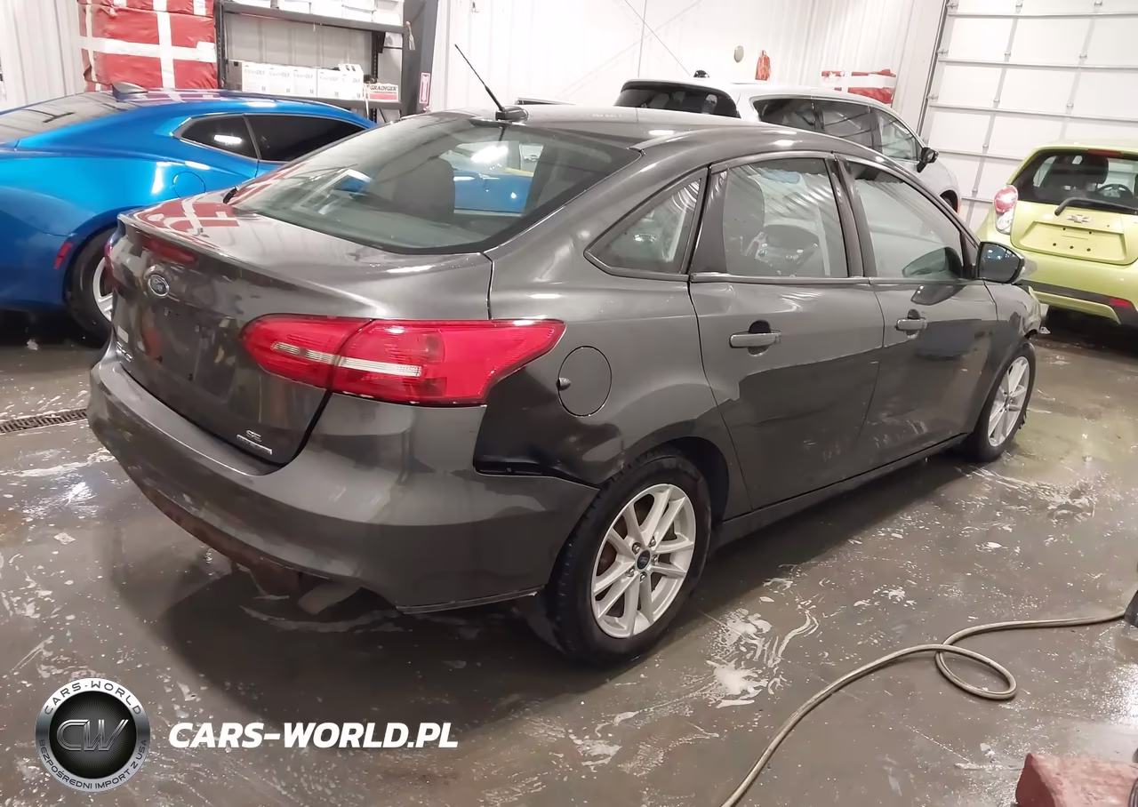 2016 Ford Focus Se VIN:1FADP3F29GL391493 - 4