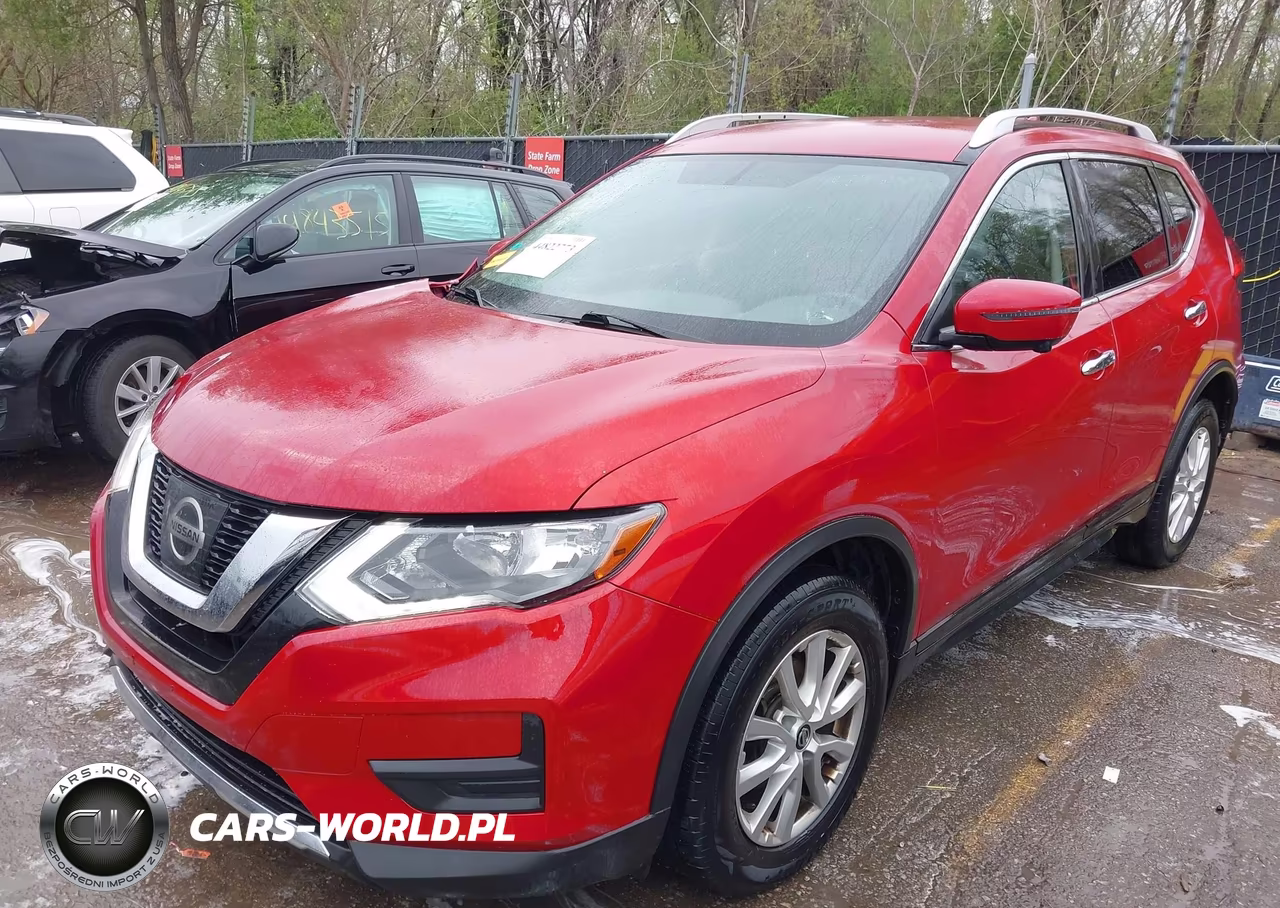 2017 Nissan Rogue Sv VIN:JN8AT2MV4HW283013 - 2