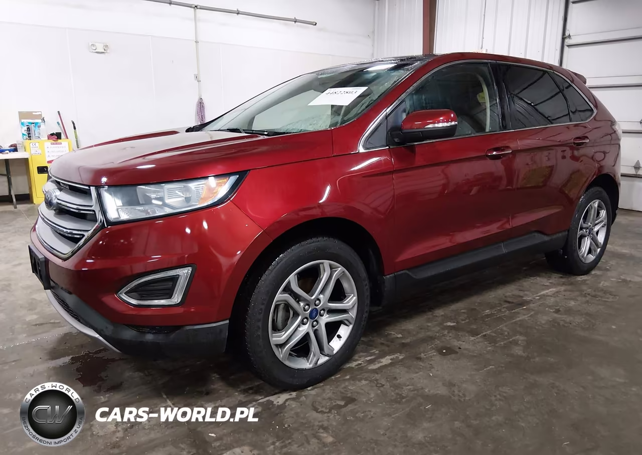 2017 Ford Edge Titanium VIN:2FMPK3K98HBC60755 - 2