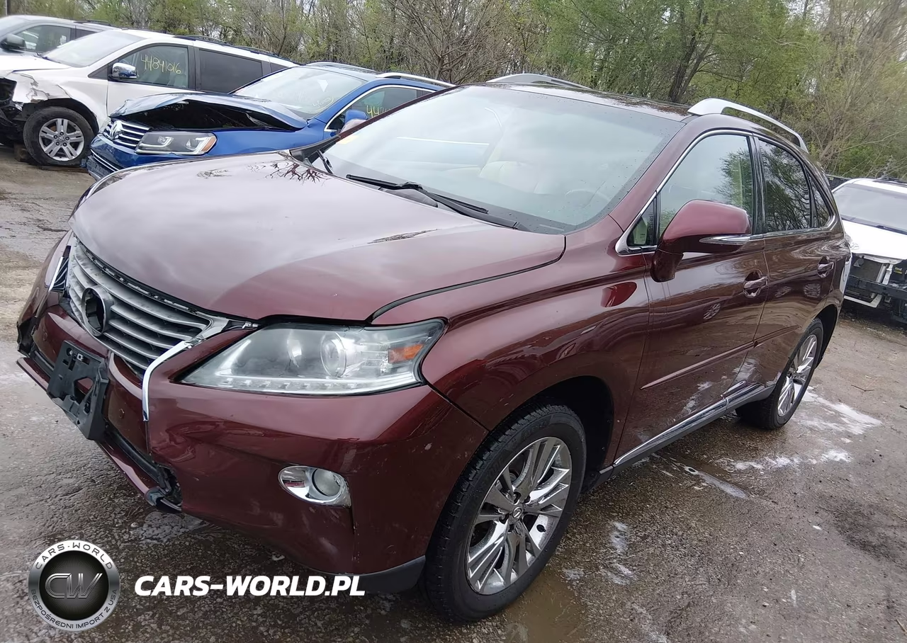 2013 Lexus Rx 350 VIN:2T2BK1BA0DC205338 - 2