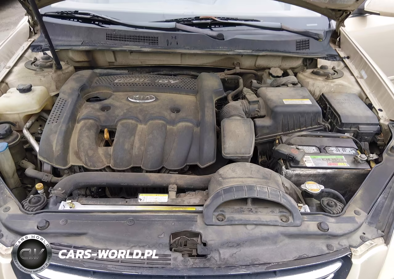 2008 Kia Optima Lx VIN:KNAGE123585256935 - 10