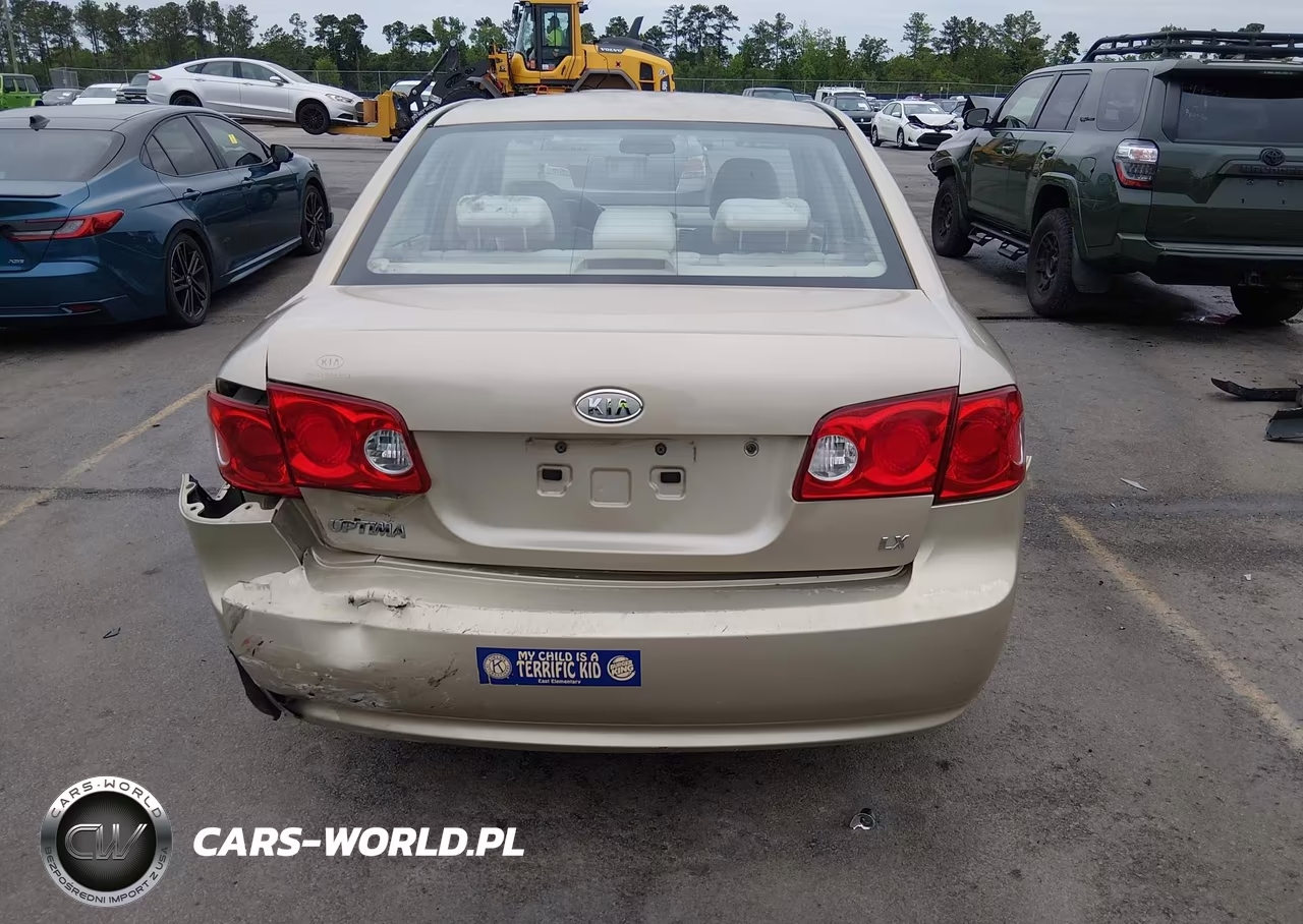 2008 Kia Optima Lx VIN:KNAGE123585256935 - 16