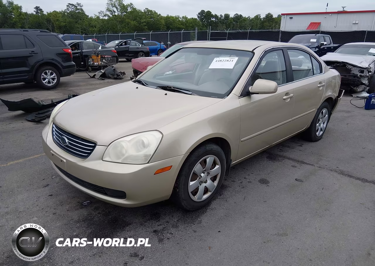2008 Kia Optima Lx VIN:KNAGE123585256935 - 2