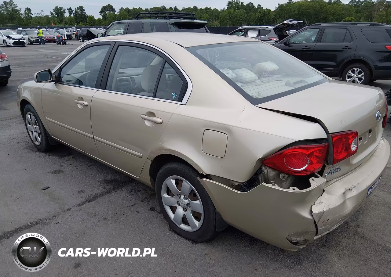 2008 Kia Optima Lx VIN:KNAGE123585256935 - 3