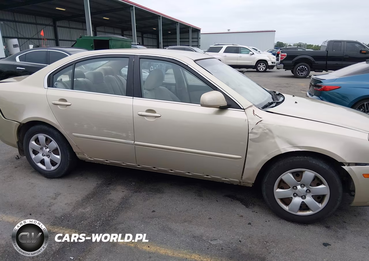 2008 Kia Optima Lx VIN:KNAGE123585256935 - 6