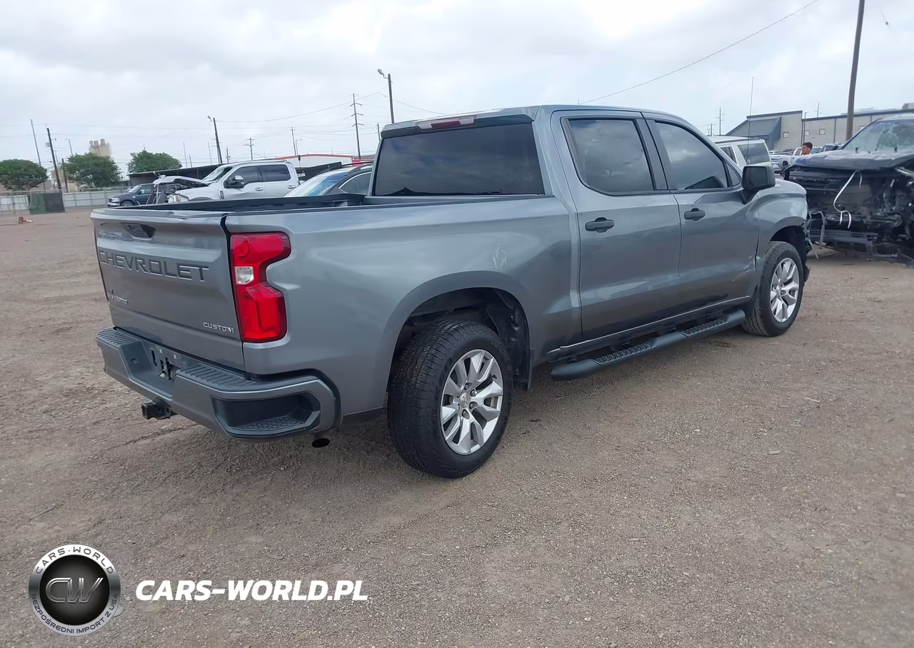 2020 Chevrolet Silverado 1500 2Wd Short Bed Custom VIN:3GCPWBEK7LG147175 - 4