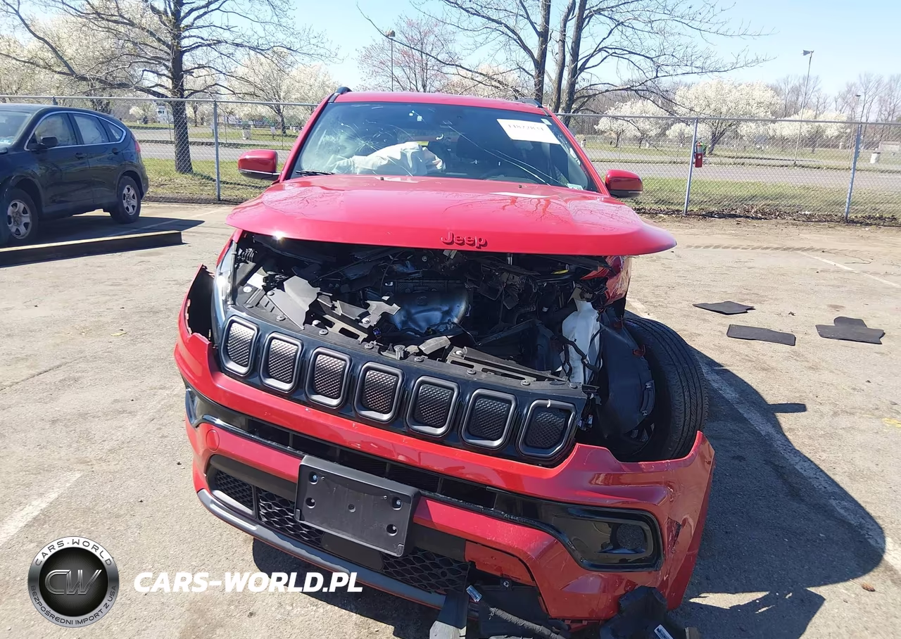 2022 Jeep Compass (Red) Edition 4X4 VIN:3C4NJDCBXNT184347 - 12