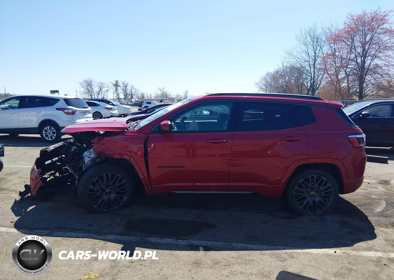 2022 Jeep Compass (Red) Edition 4X4 VIN:3C4NJDCBXNT184347 - 14