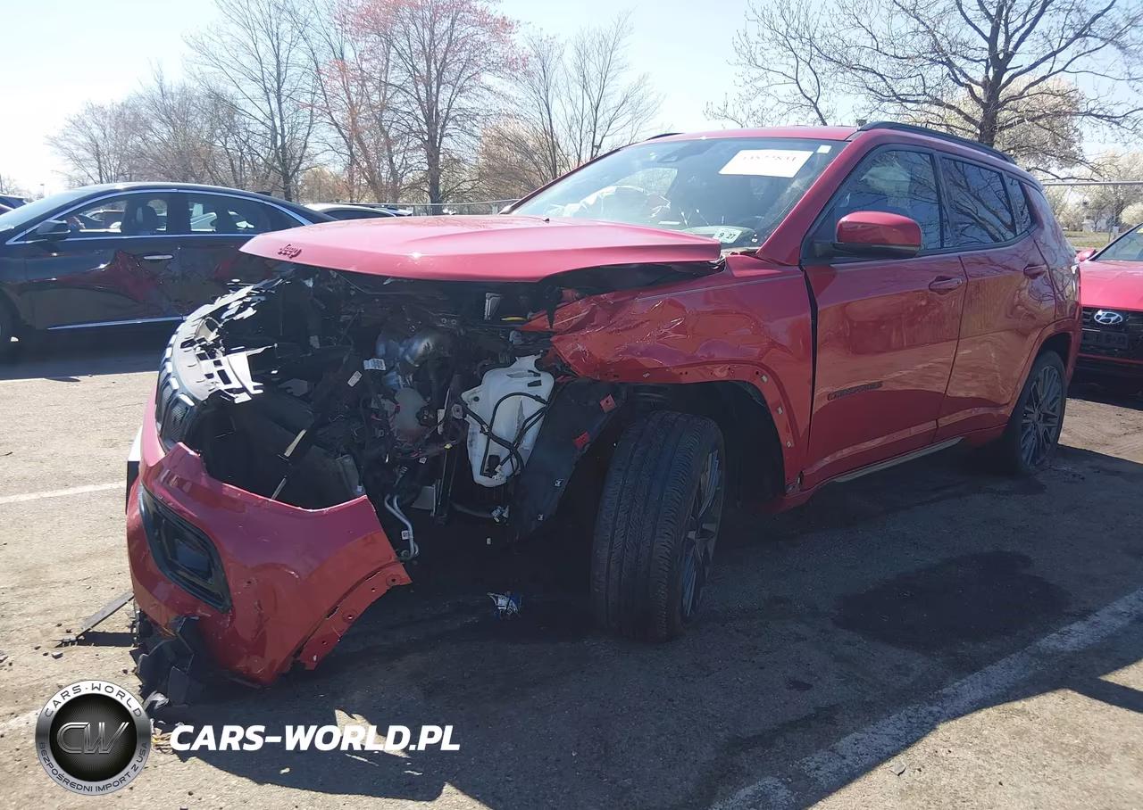 2022 Jeep Compass (Red) Edition 4X4 VIN:3C4NJDCBXNT184347 - 2