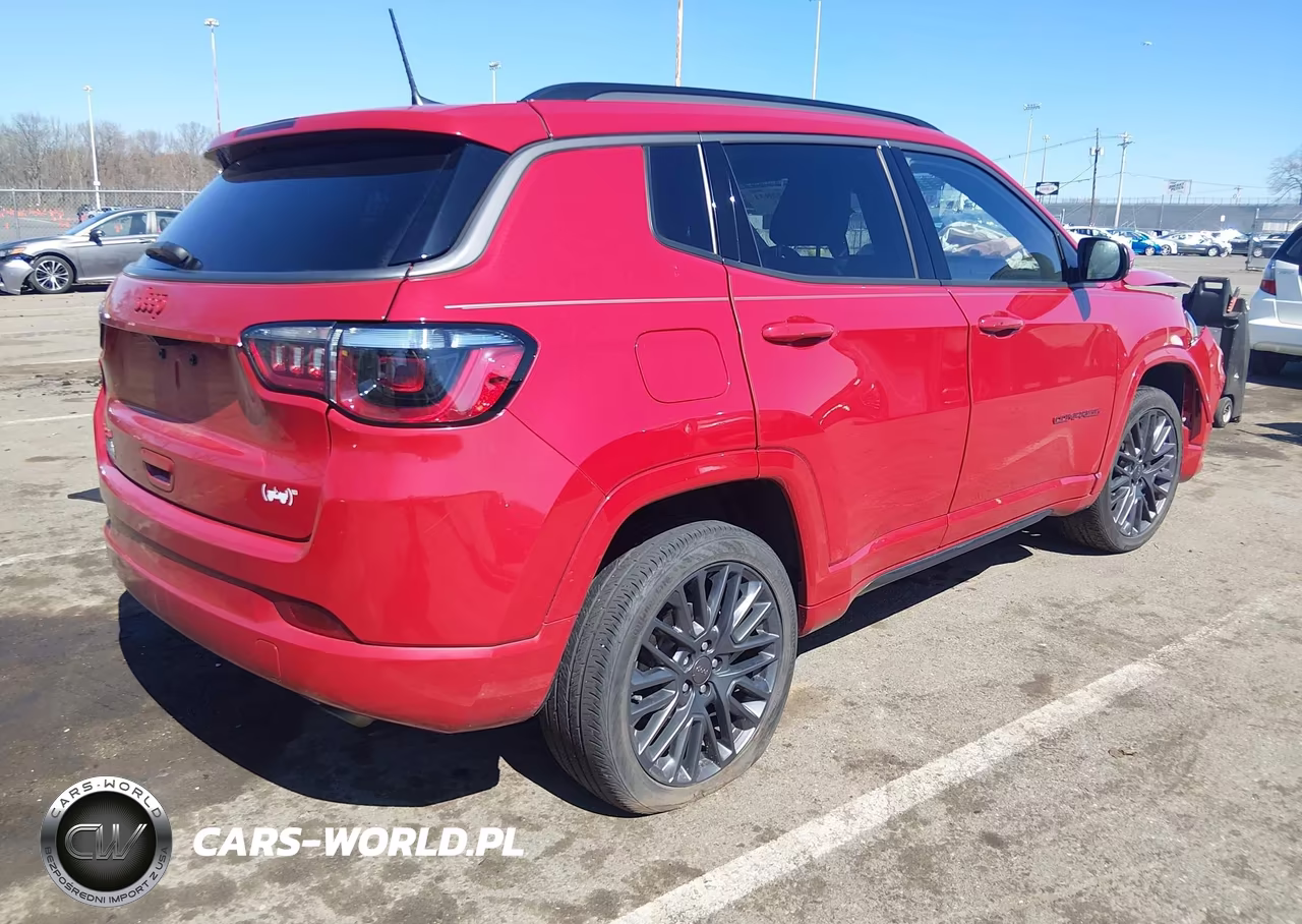 2022 Jeep Compass (Red) Edition 4X4 VIN:3C4NJDCBXNT184347 - 4