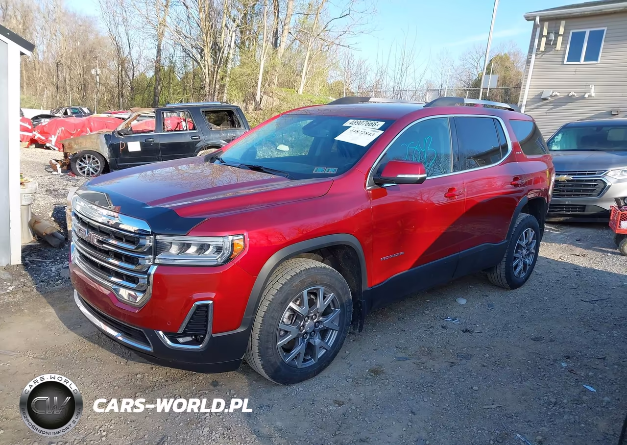 2021 GMC Acadia Awd Slt VIN:1GKKNULS6MZ197051 - 2