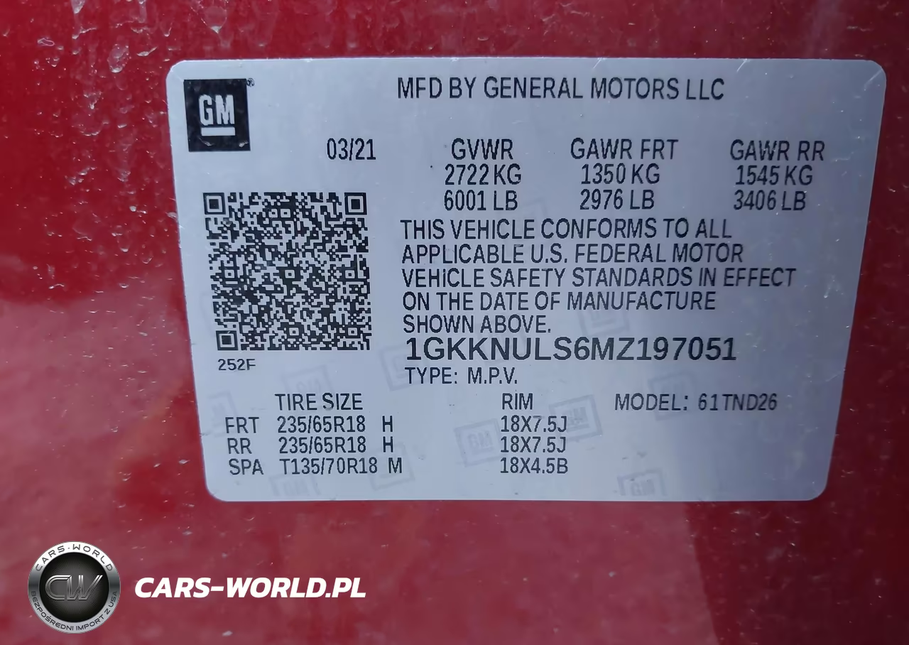 2021 GMC Acadia Awd Slt VIN:1GKKNULS6MZ197051 - 9