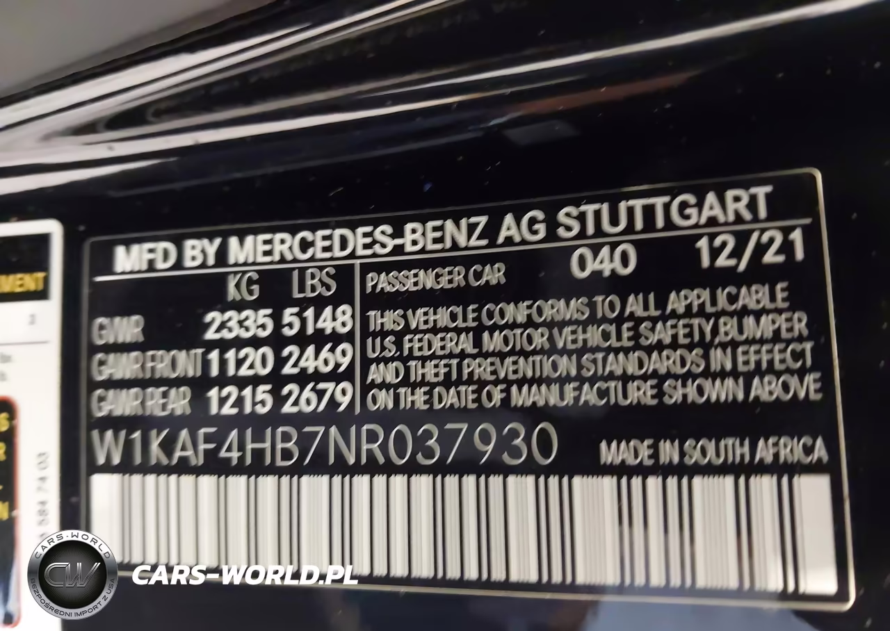 2022 Mercedes-Benz C 300 4Matic VIN:W1KAF4HB7NR037930 - 9