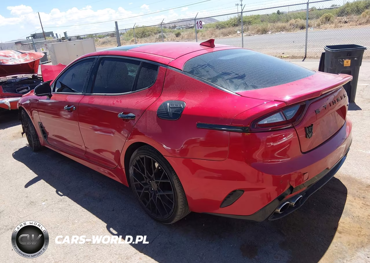2018 Kia Stinger Gt2 VIN:KNAE55LC4J6010147 - 3