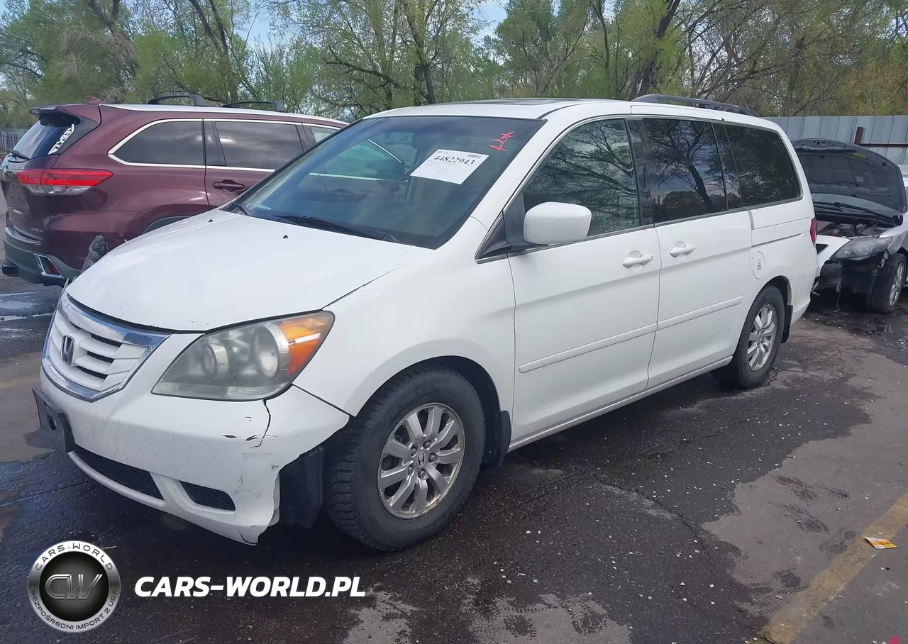 2008 Honda Odyssey Ex-L VIN:5FNRL38748B107406 - 2