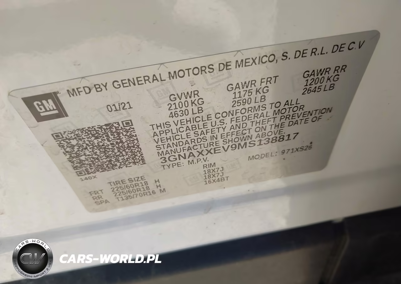 2021 Chevrolet Equinox Awd Premier VIN:3GNAXXEV9MS138817 - 9