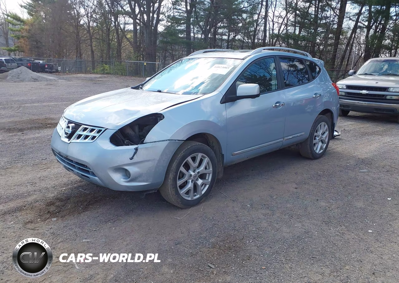 2013 Nissan Rogue Sv W-Sl Pkg VIN:JN8AS5MV6DW100385 - 2