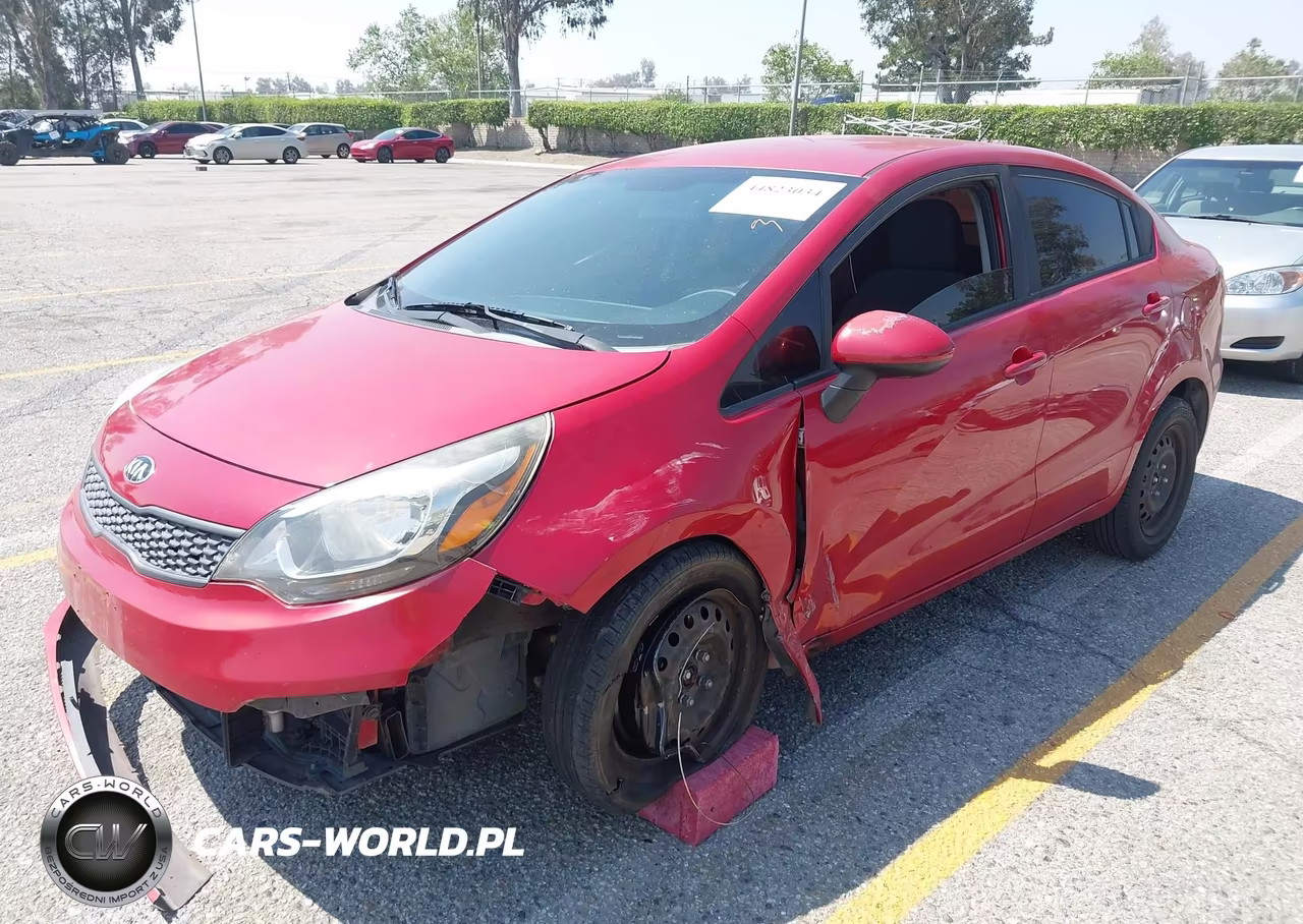 2017 Kia Rio Lx VIN:KNADM4A39H6038208 - 2