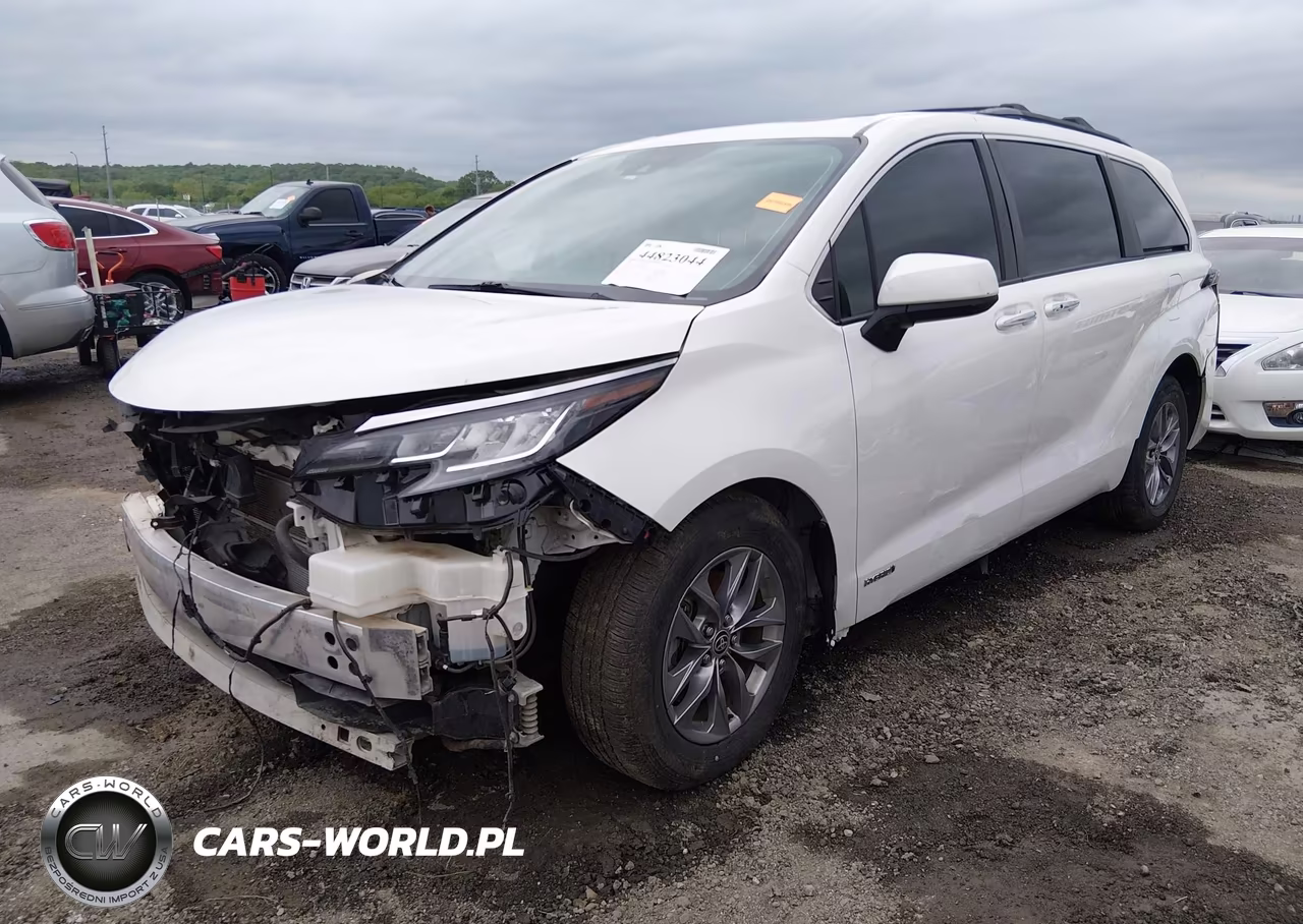 2021 Toyota Sienna Xle VIN:5TDYRKEC9MS006096 - 2