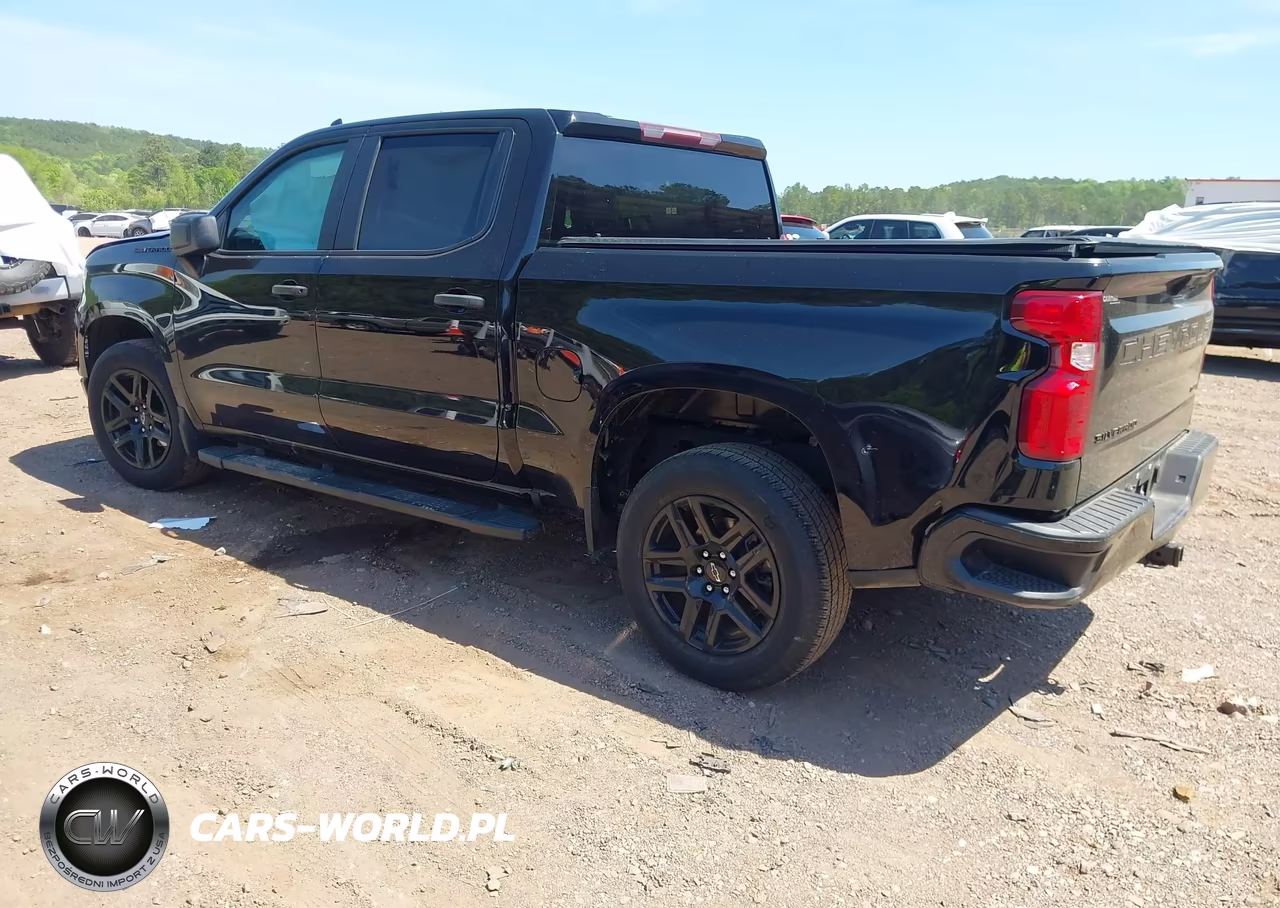 2022 Chevrolet Silverado 1500 2Wd Short Bed Custom VIN:1GCPABEK8NZ544282 - 3
