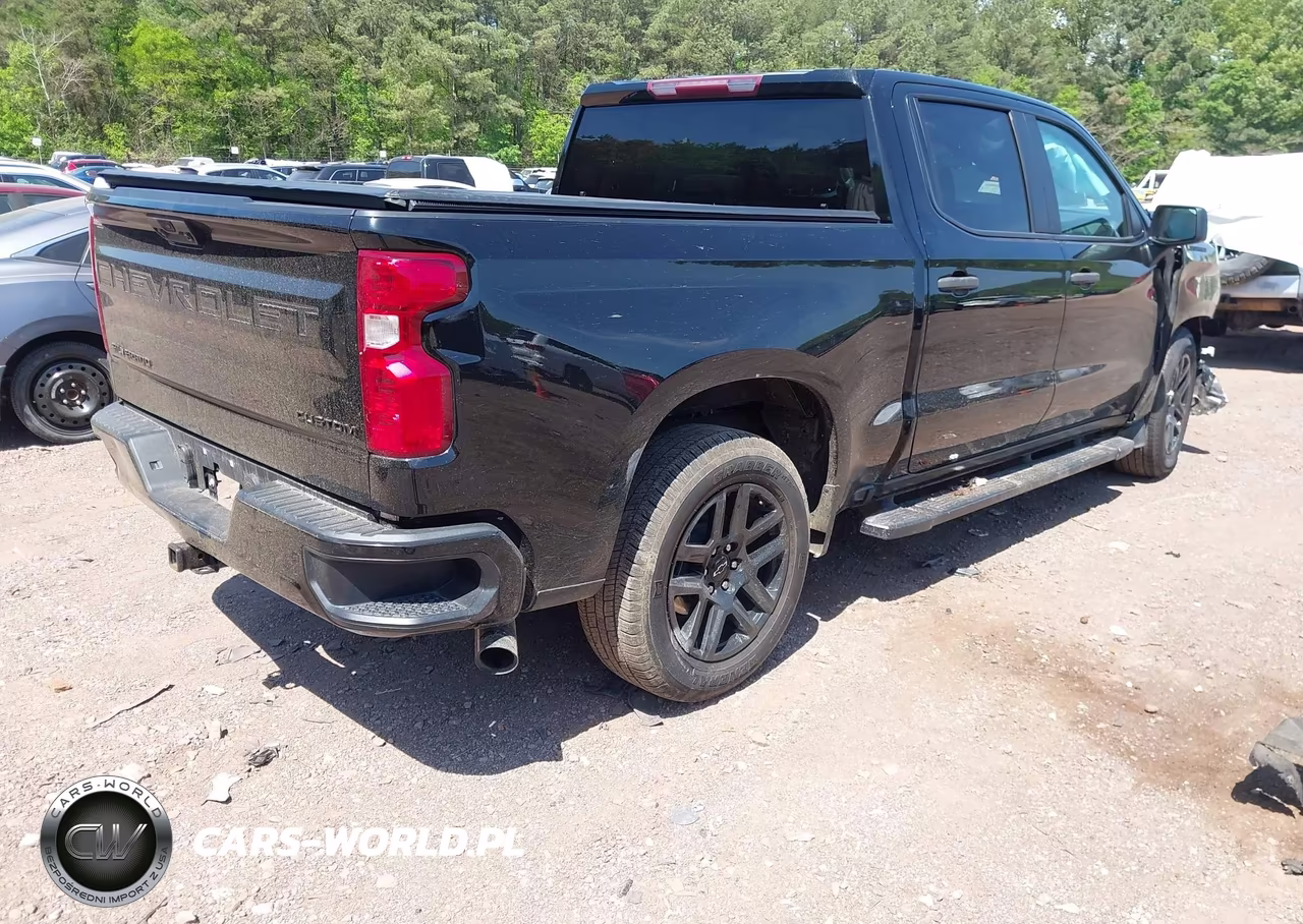 2022 Chevrolet Silverado 1500 2Wd Short Bed Custom VIN:1GCPABEK8NZ544282 - 4