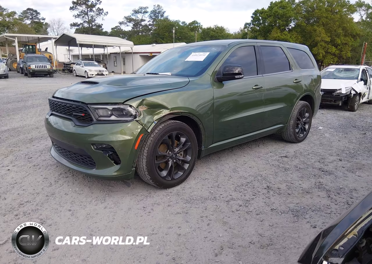 2021 Dodge Durango Gt Plus Rwd VIN:1C4RDHDG5MC659245 - 2